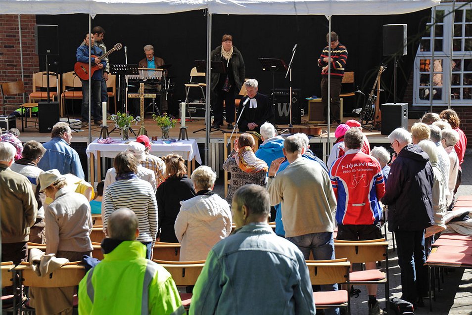 Open-Air-Gottesdienst am Himmelfahrtstag